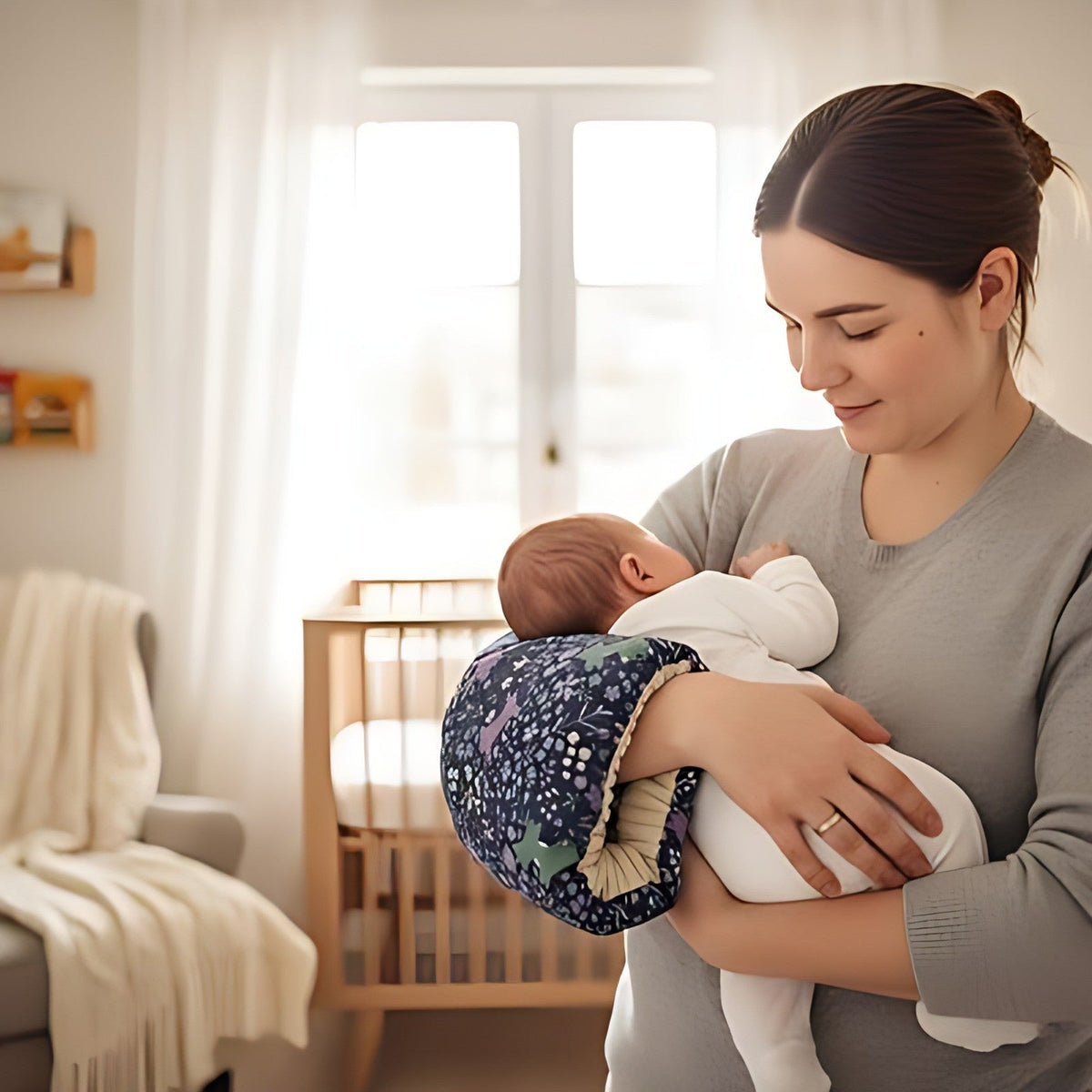 Coussin allaitement multipositions bébé confort