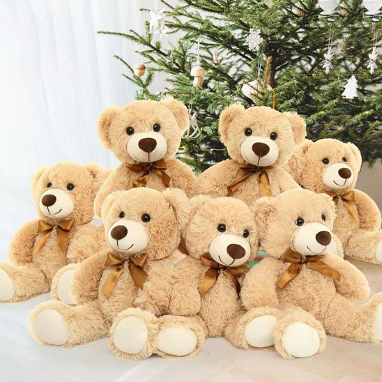 Peluche ours géant doux cadeau Noël enfant - Bébé Petit Nuage