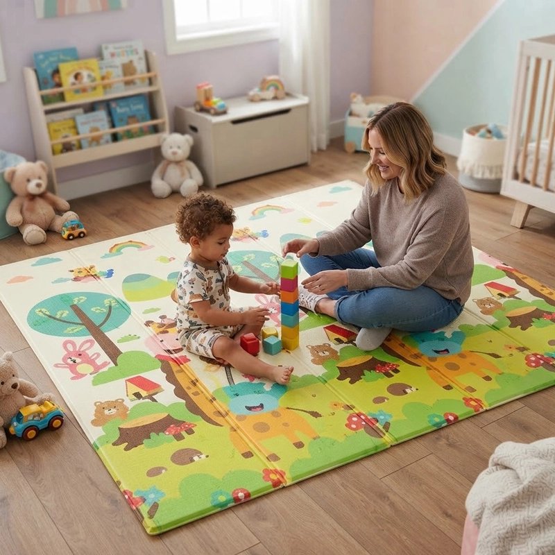 Tapis motricité bébé