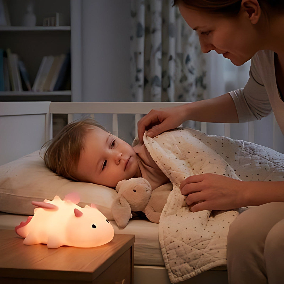 Veilleuse bébé lumière douce décoration chambre bébé