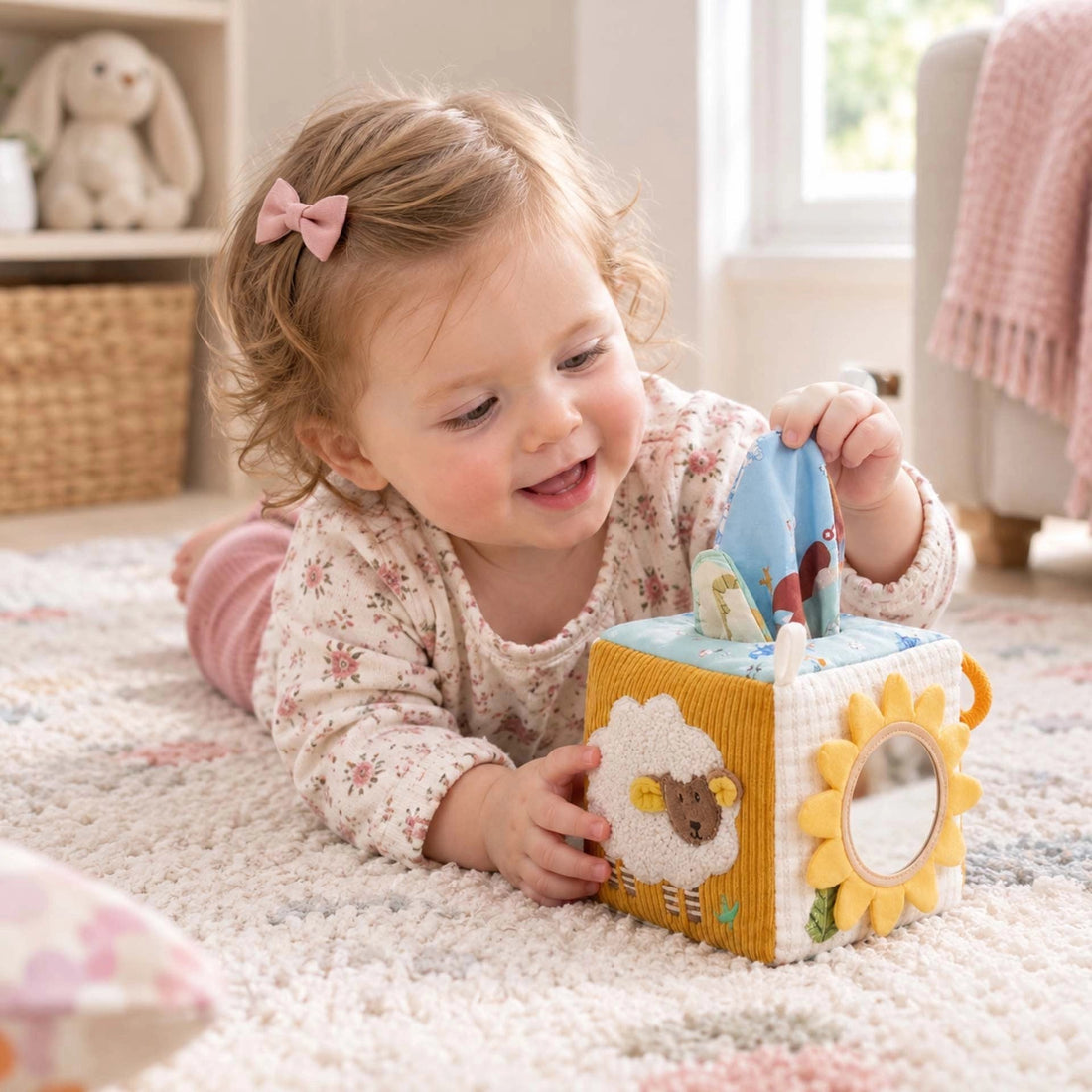 Cube d'activité bébé : à quel âge et comment l'utiliser ?