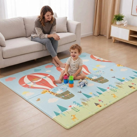 Tapis de motricité bébé : à quel âge, comment l'utiliser et bien le choisir
