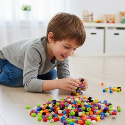 Brique de construction | Éco - polyvalente - Jeu Math