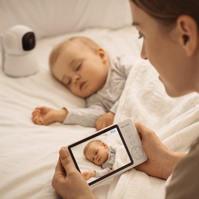 camera bebe surveillance nuit bébé paisible | Bébé Petit Nuage