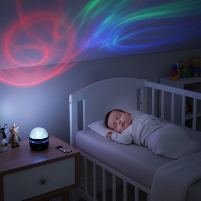 Veilleuse bébé projection galaxie Bébé Petit Nuage