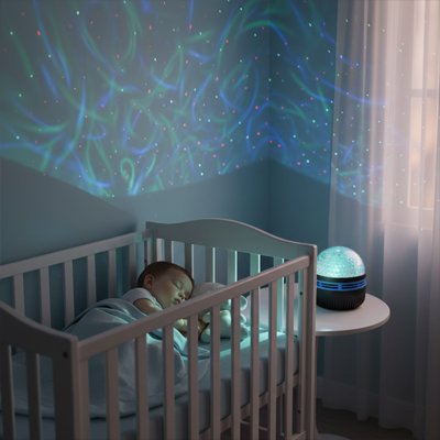 Veilleuse nuit bébé projection lit sommeil